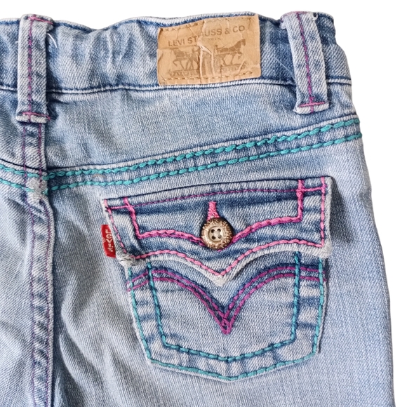 Girls 2 pcs Set of Blue jeans and Unicorn T-shirt - Picture 10 of 15